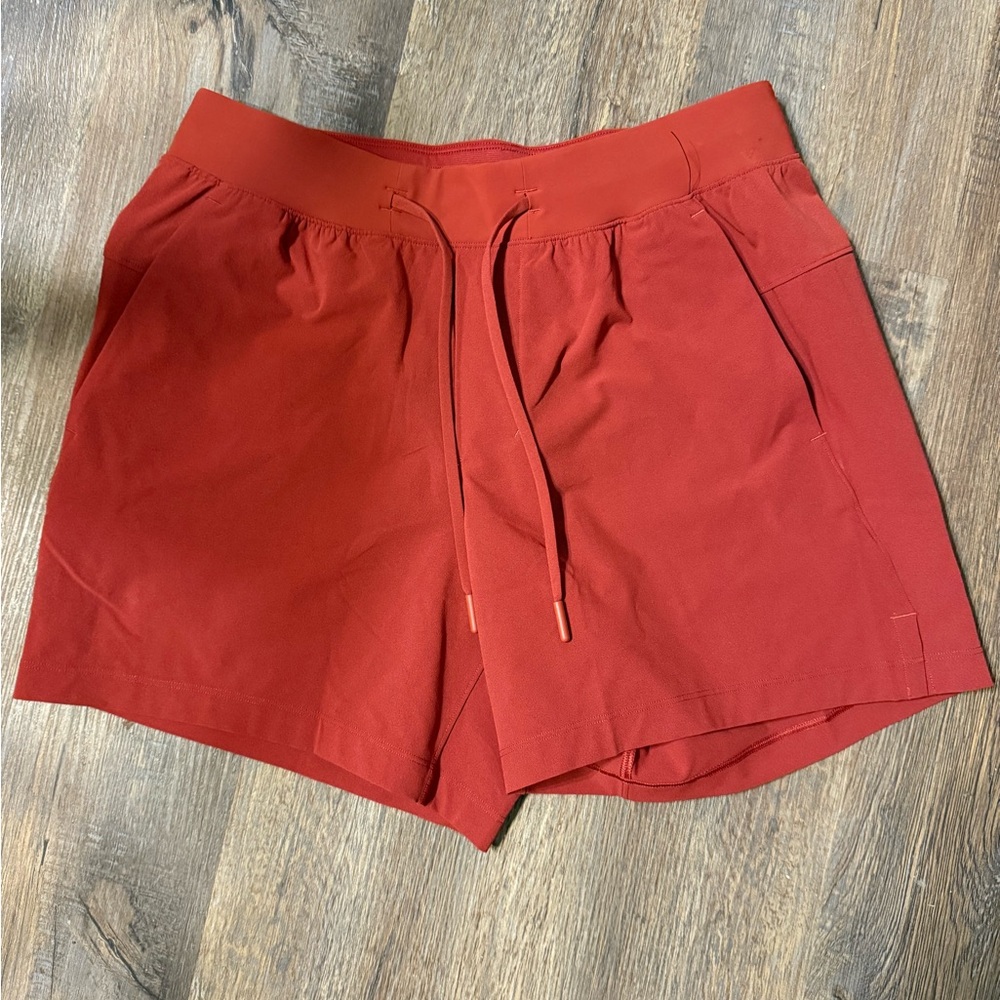 lululemon athletica Red Athletic Shorts